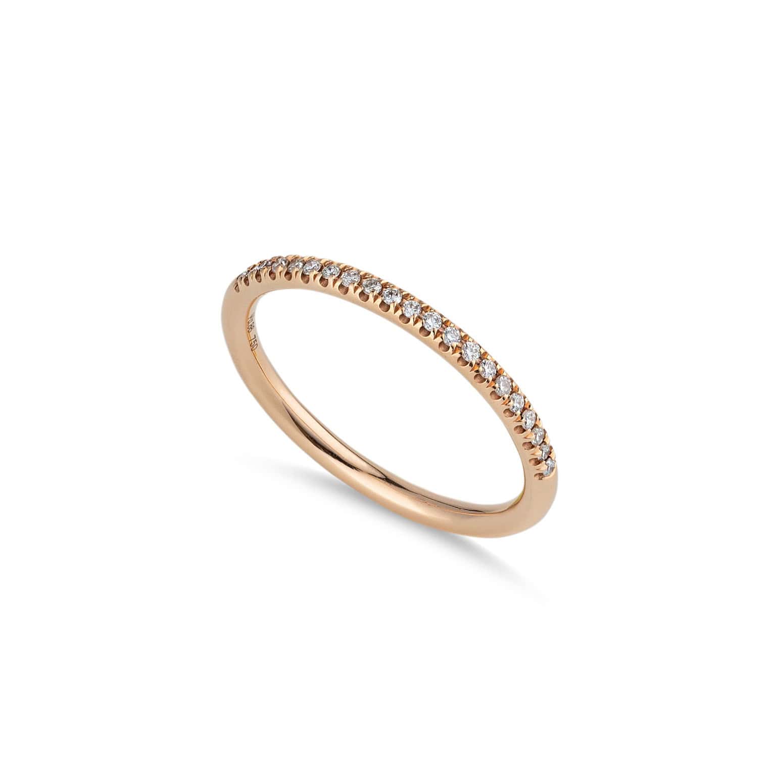 Half band diamond ring — Melina Fachidis