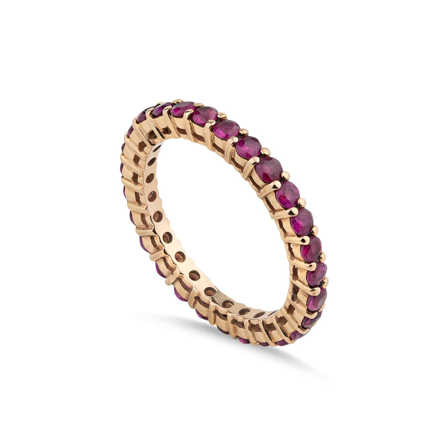 Ruby St Valentine’s ring band — Melina Fachidis