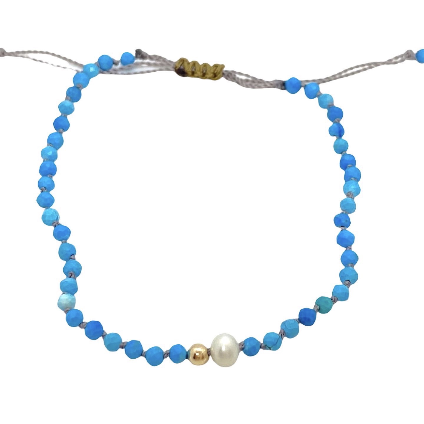 Turquoise summer bracelet — Melina Fachidis