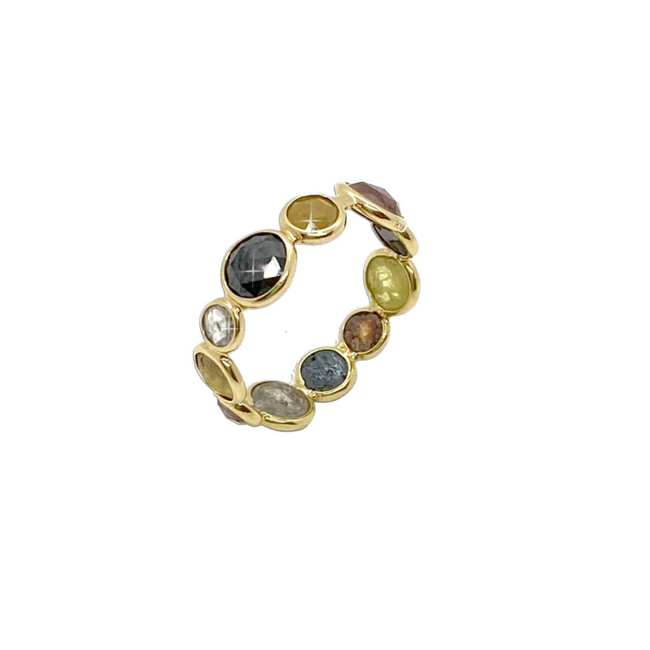 Mix diamond band — Melina Fachidis