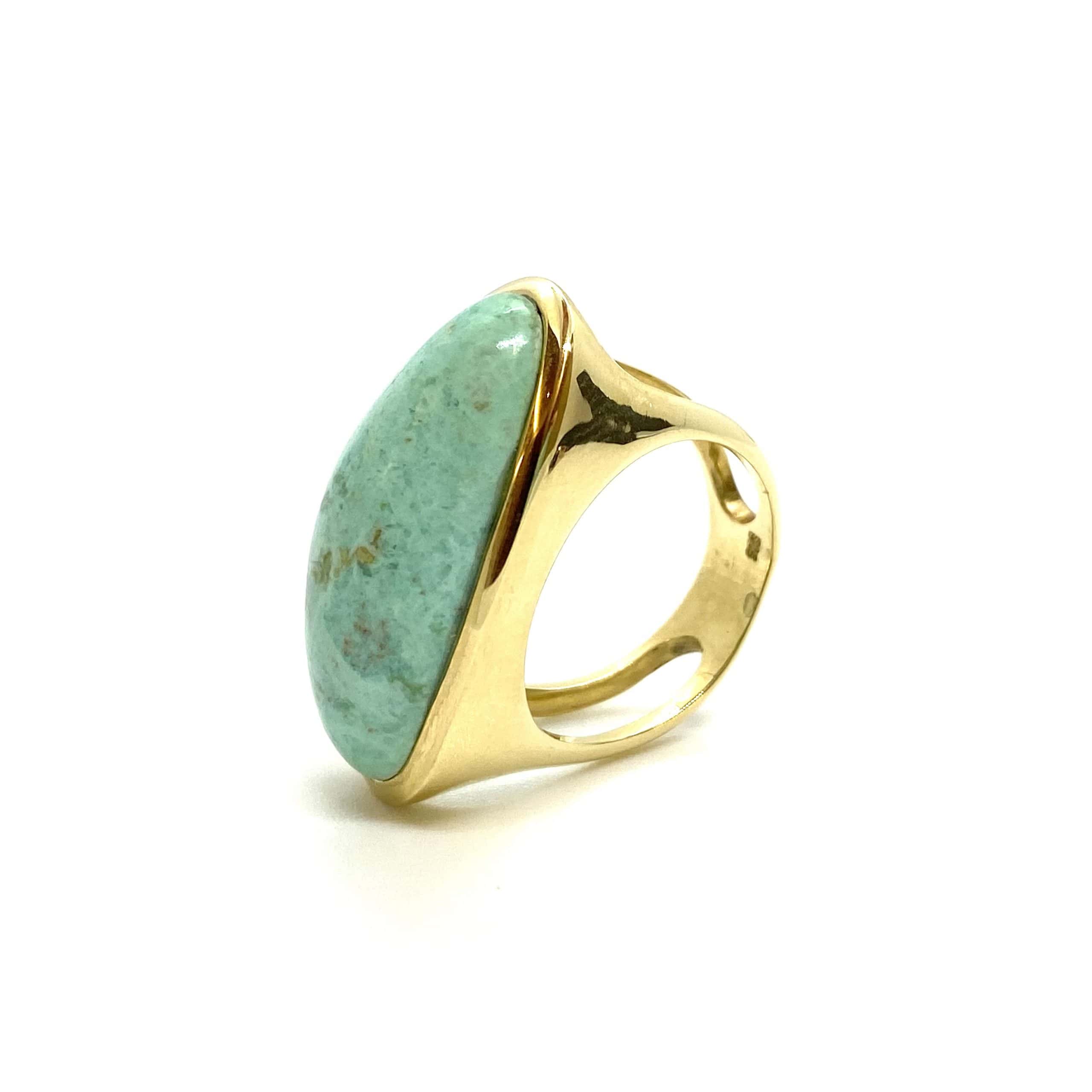 Volax’ turquoise ring — Melina Fachidis
