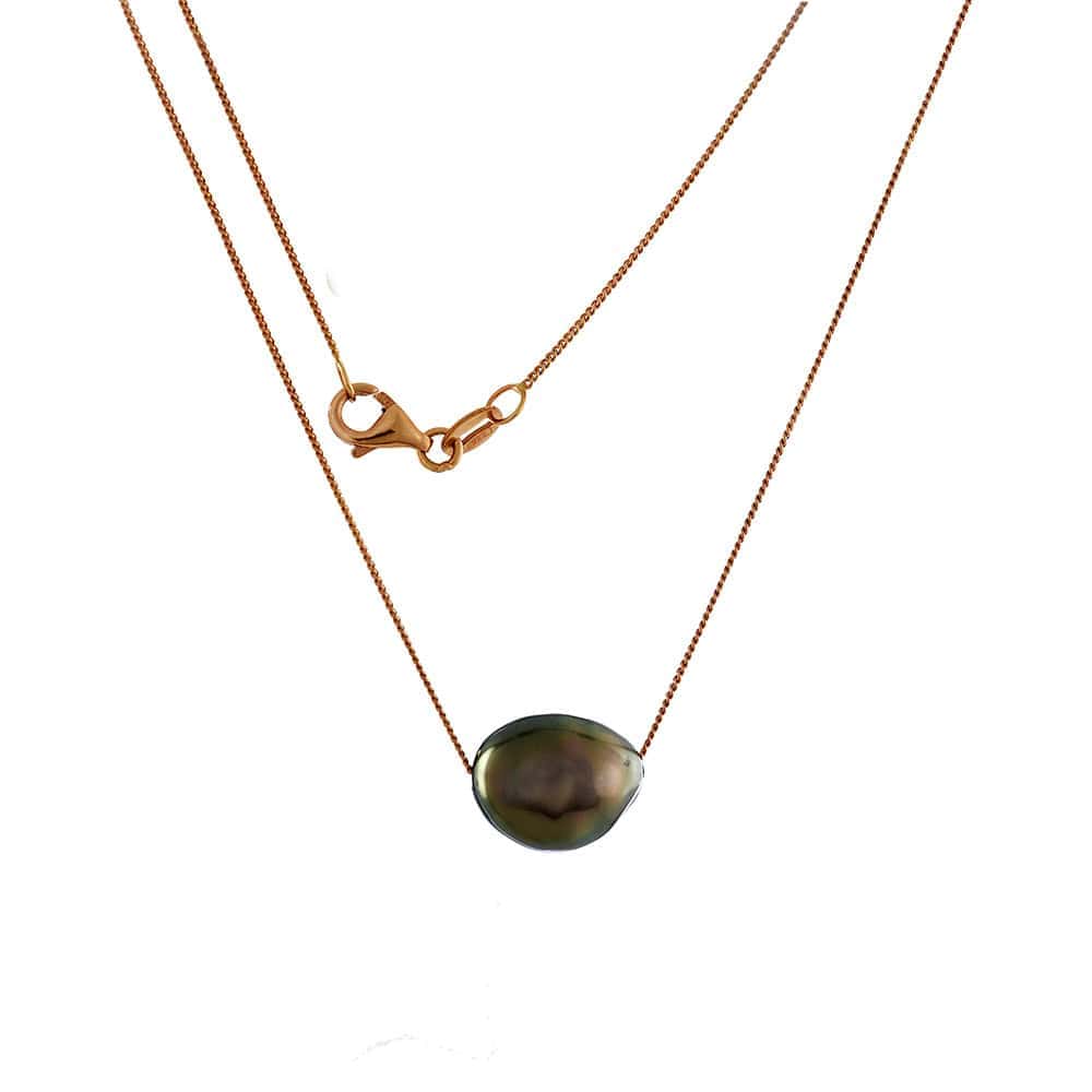 Tahitian baroque pearl pendant — Melina Fachidis