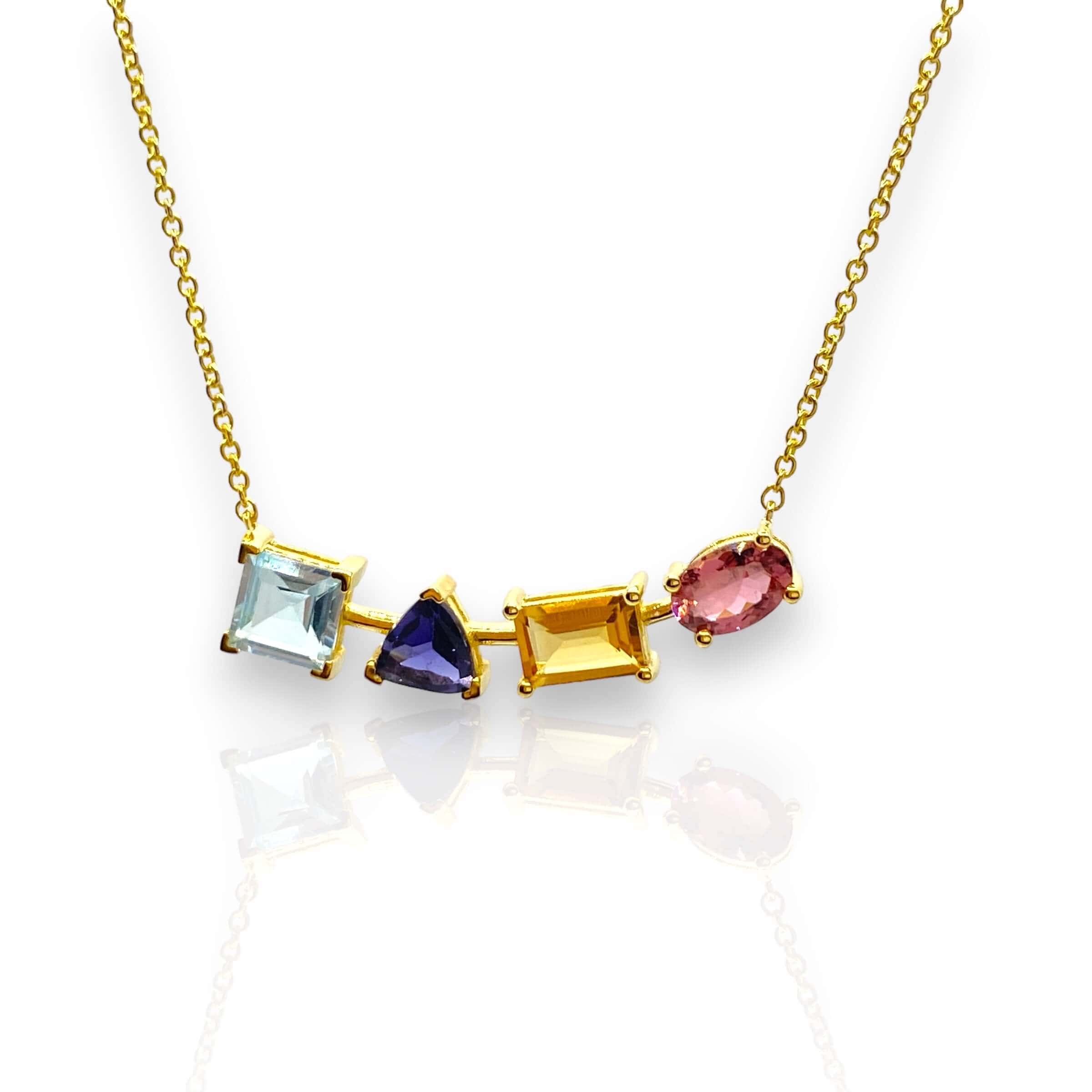 Rainbow necklace — Melina Fachidis
