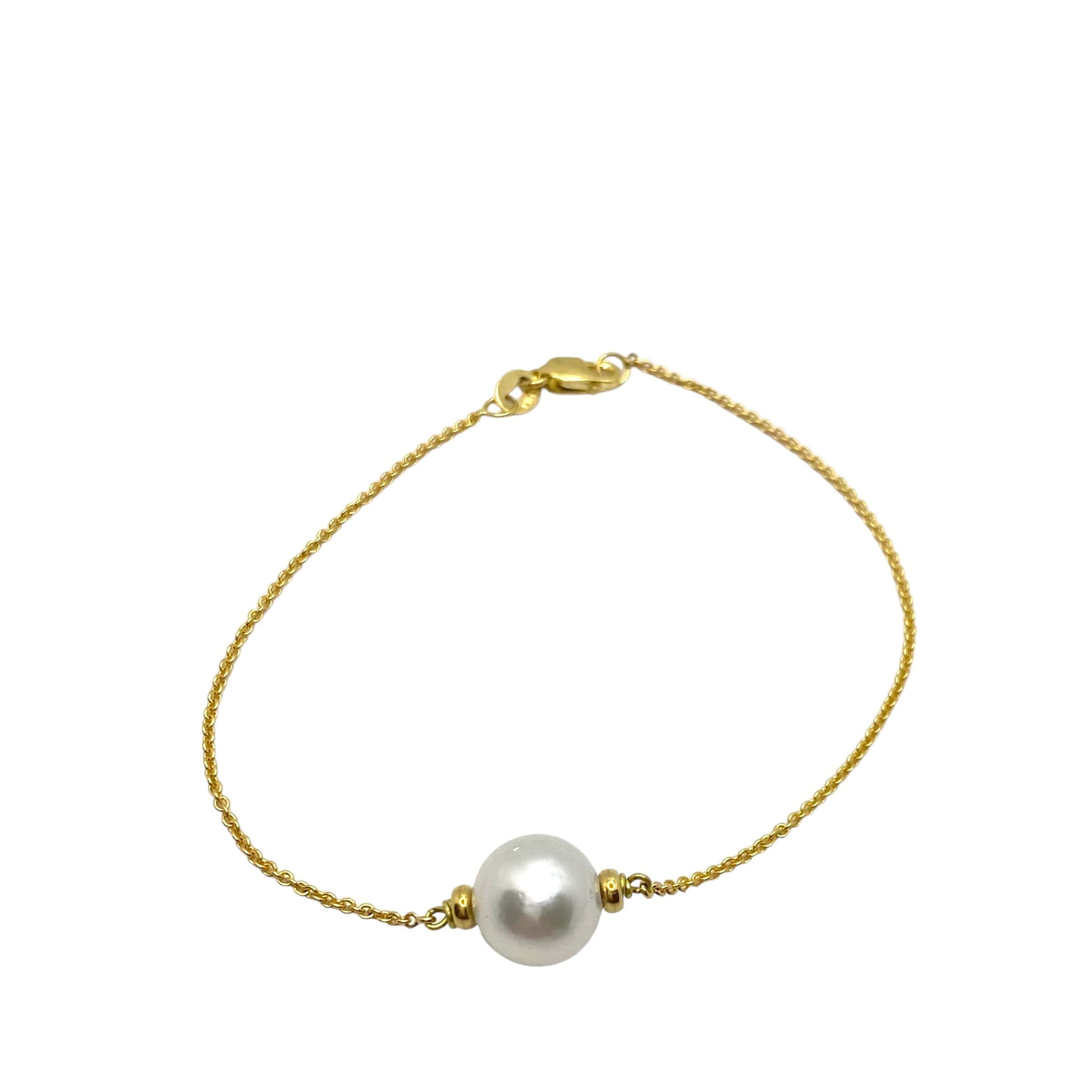 Pearl chain bracelet — Melina Fachidis