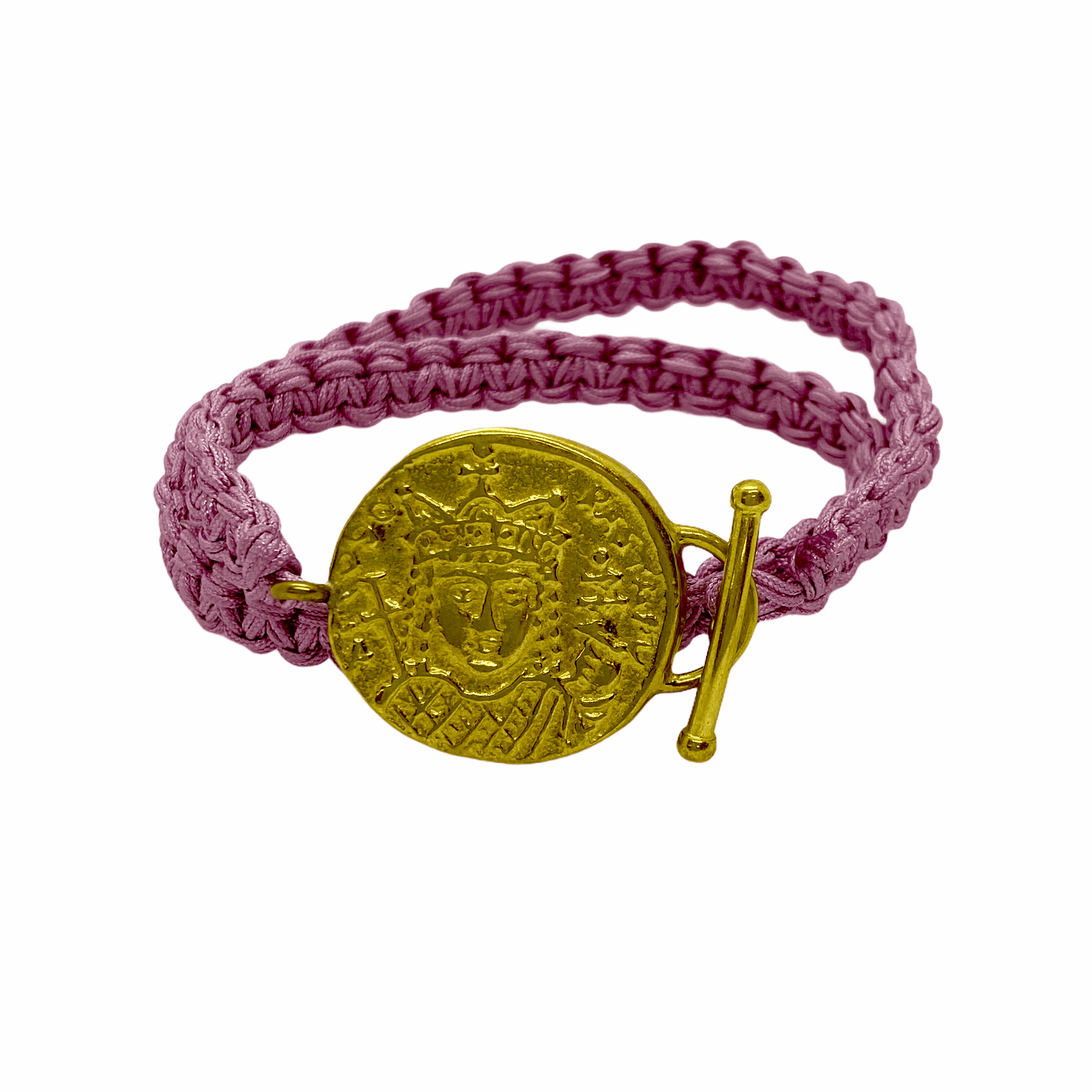 Coin double wrap bracelet — Melina Fachidis