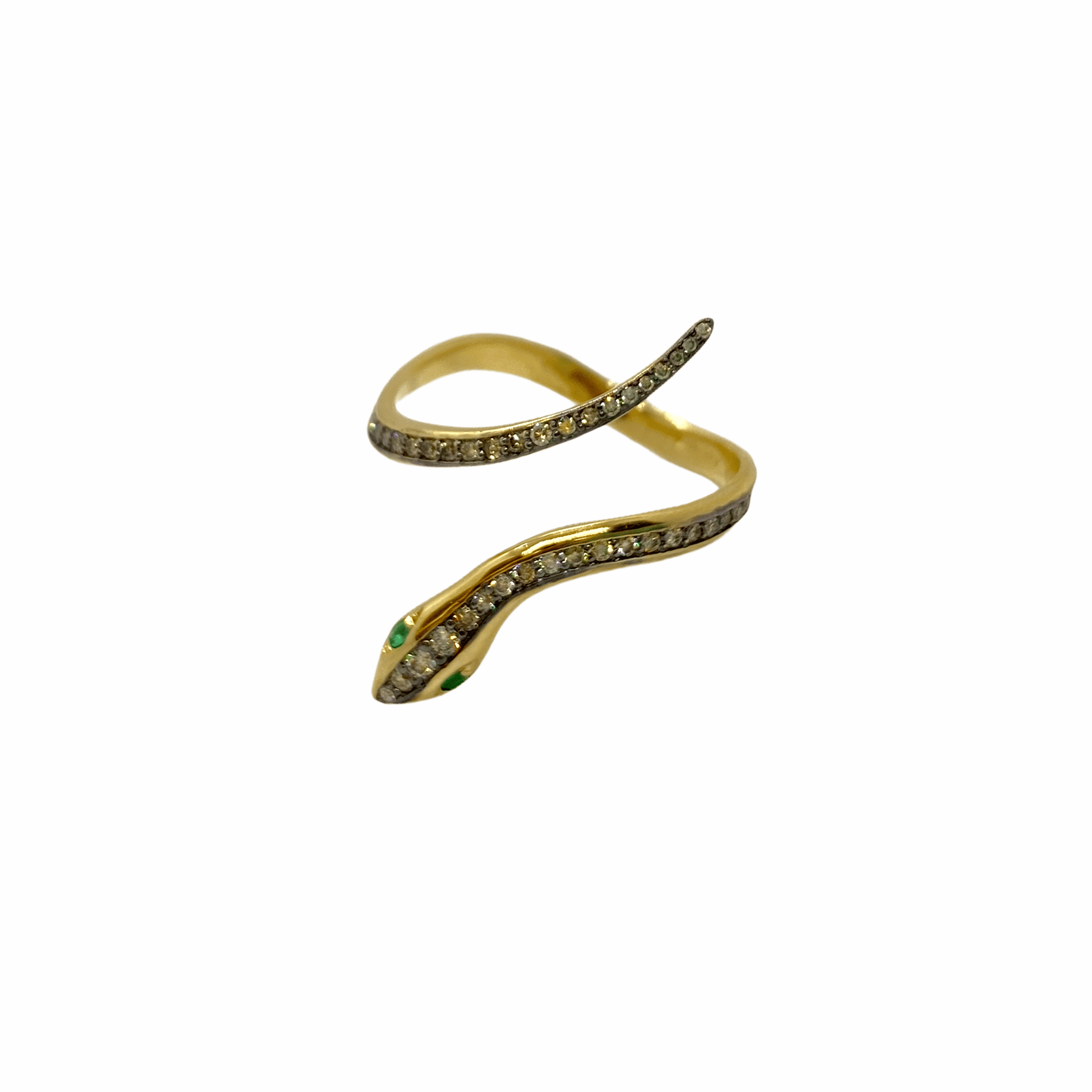 Impressive long snake ring — Melina Fachidis
