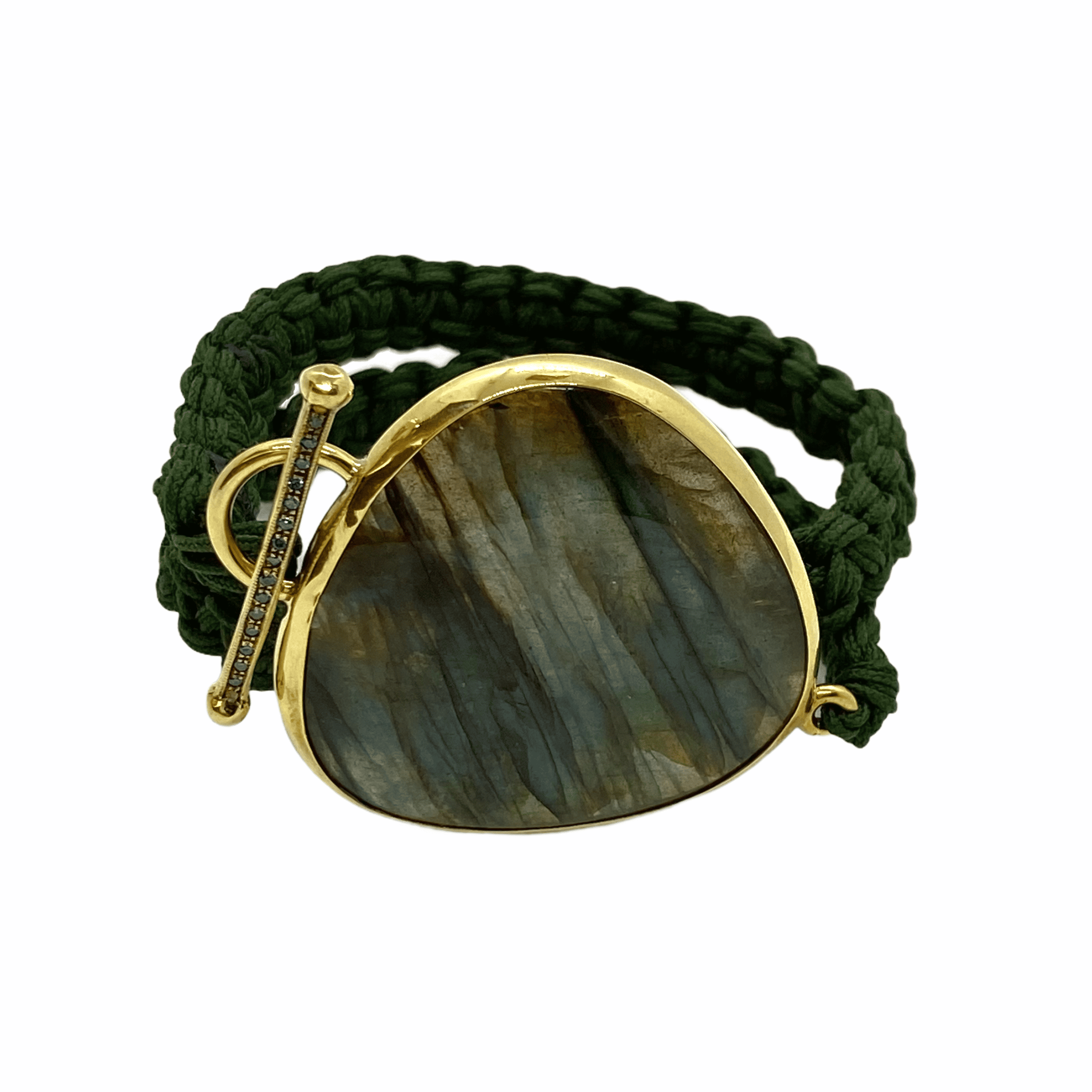 Labradorite wrap bracele — Melina Fachidis