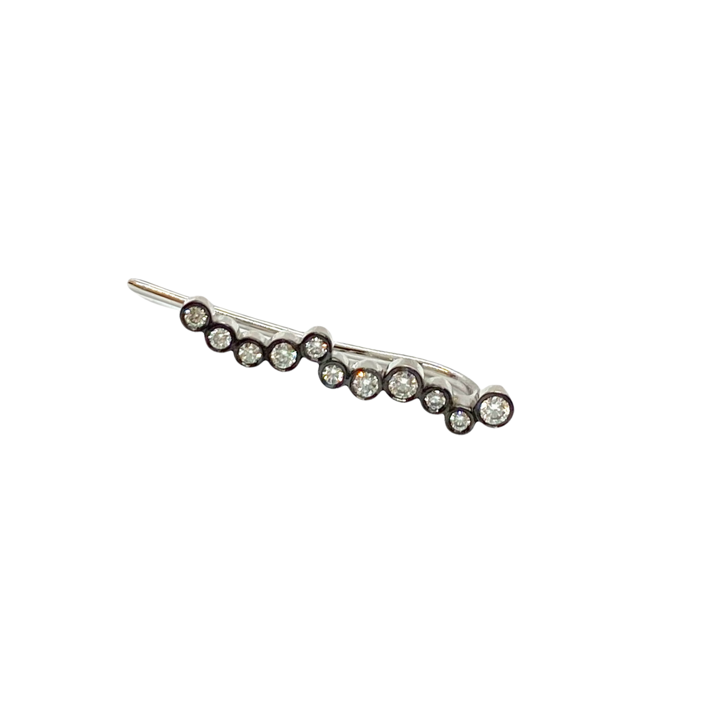 Climber 11 diamond single earring — Melina Fachidis