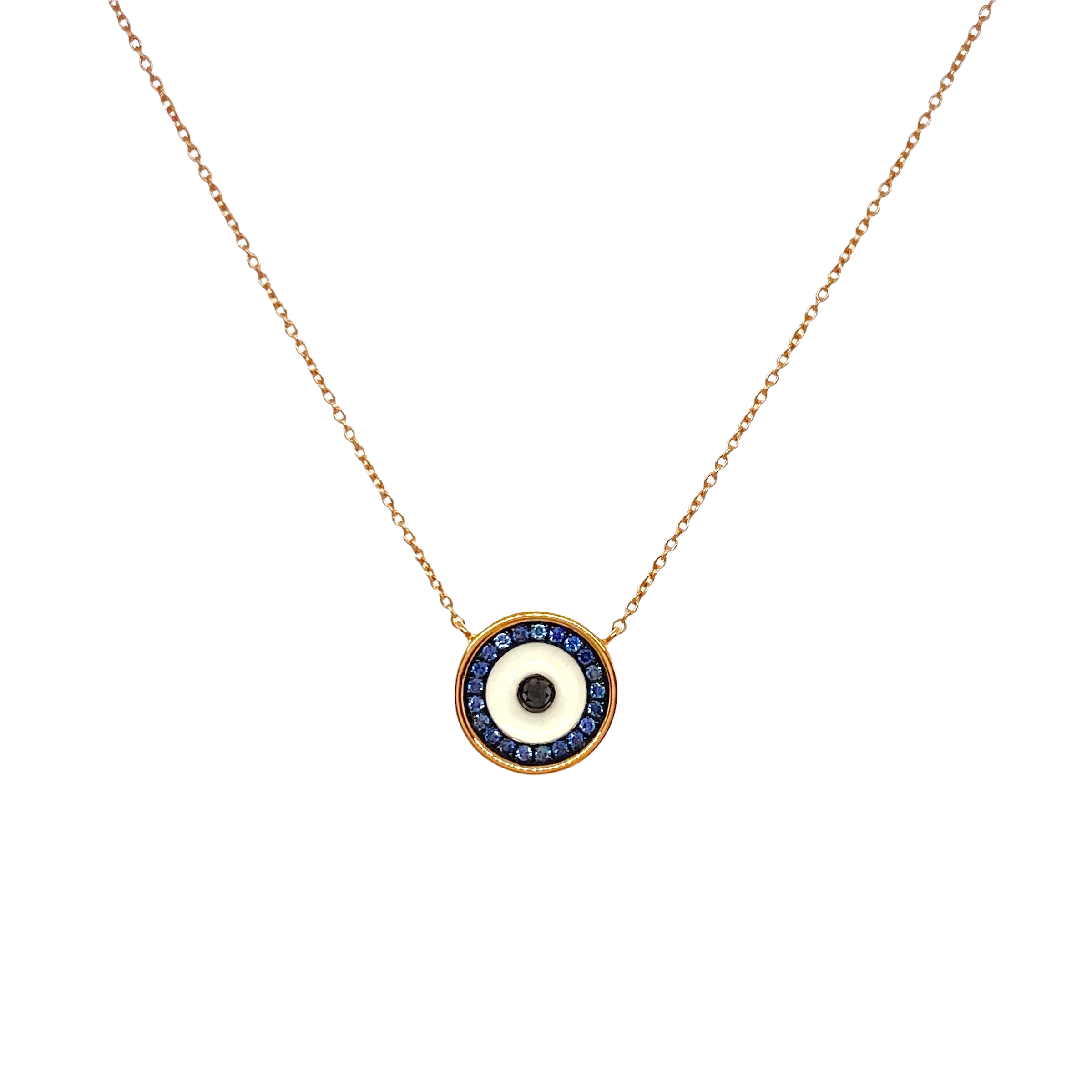 Round evil eye — Melina Fachidis